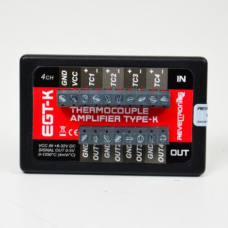 REVELTRONICS EGT-K 4-CH ตัวแปลงสัญญาณ Thermocouples (Type K) | Output 0-5V