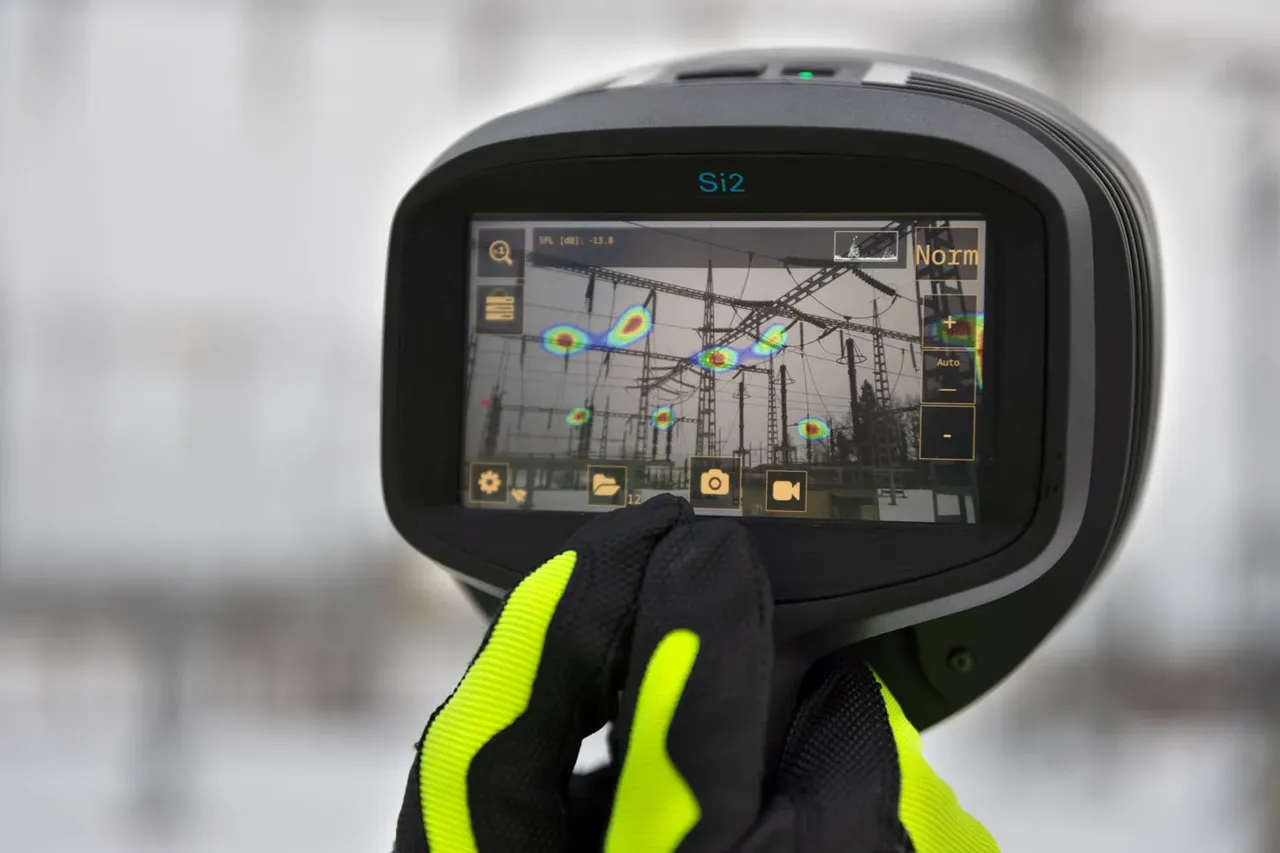 Industrial Acoustic Imaging Camera for Partial Discharge Detection รุ่น SI2-PD