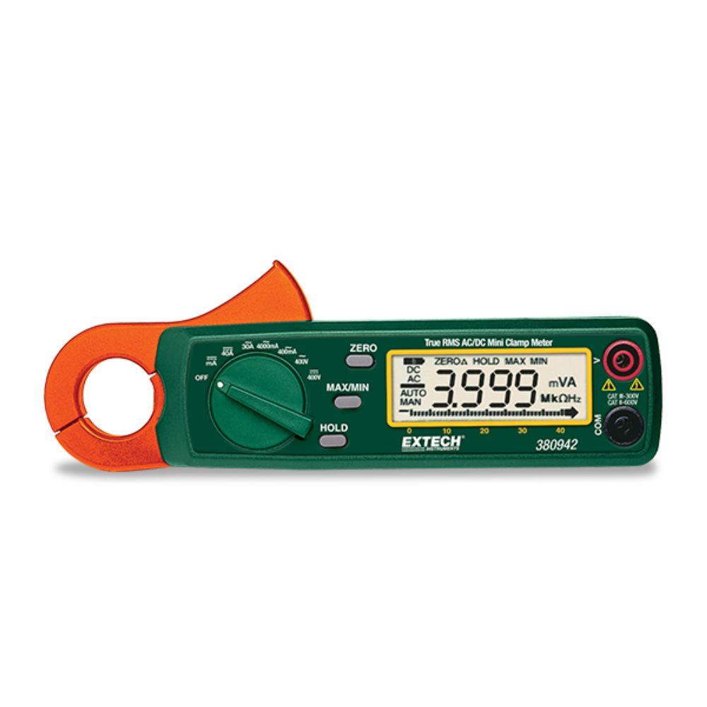 แคลมป์มิเตอร์ขนาดเล็ก 30A True RMS AC/DC Mini Clamp Meter รุ่น EX-380942
