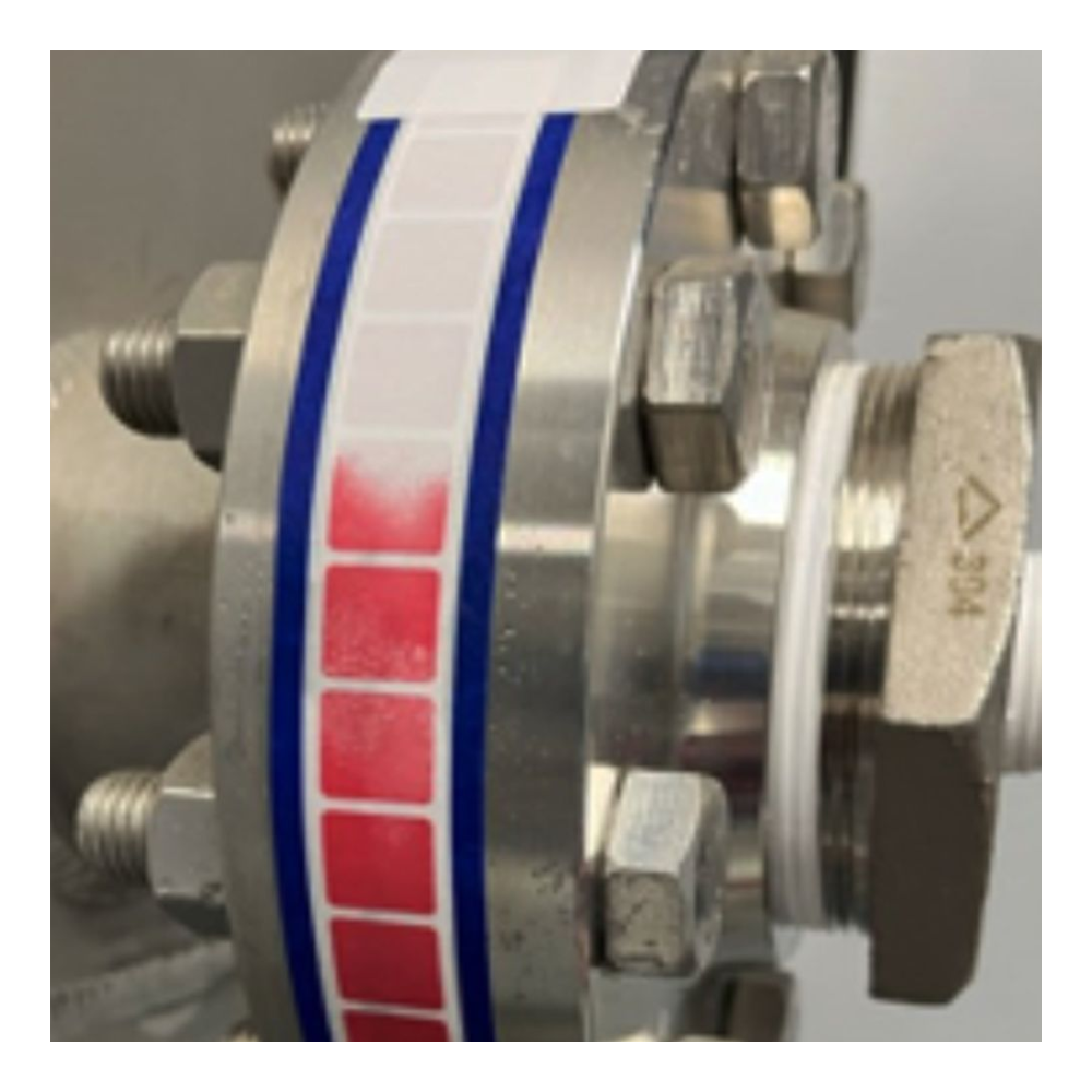 NiGK NiGK-RS-1 เทปตรวจสอบการรั่วซึมของน้ำมัน Oil Detection Tape | (10pcs/ case)