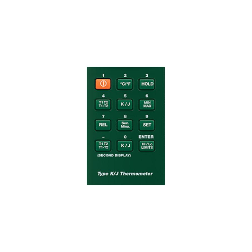 EXTECH EX-421502 เครื่องวัดอุณหภูมิแบบแยกโพรบ Type J/K, Dual Input Thermometer with Alarm