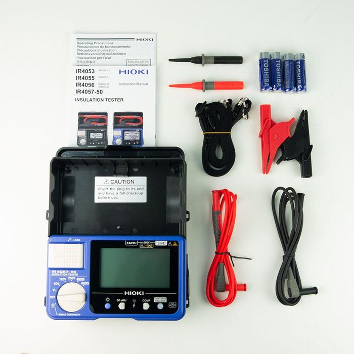 Hioki IR4057-50 เครื่องทดสอบความเป็นฉนวน (Insulation Tester) High-Speed Digital