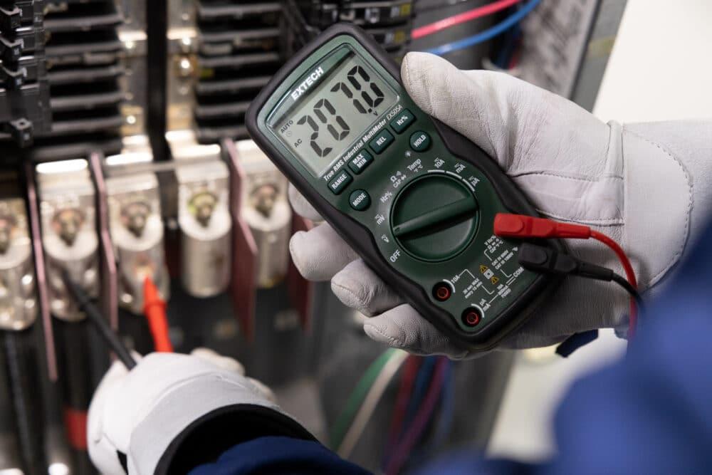 เครื่องมือวัดมัลติมิเตอร์ Heavy Duty True RMS Industrial Multimeter รุ่น EX-EX505A