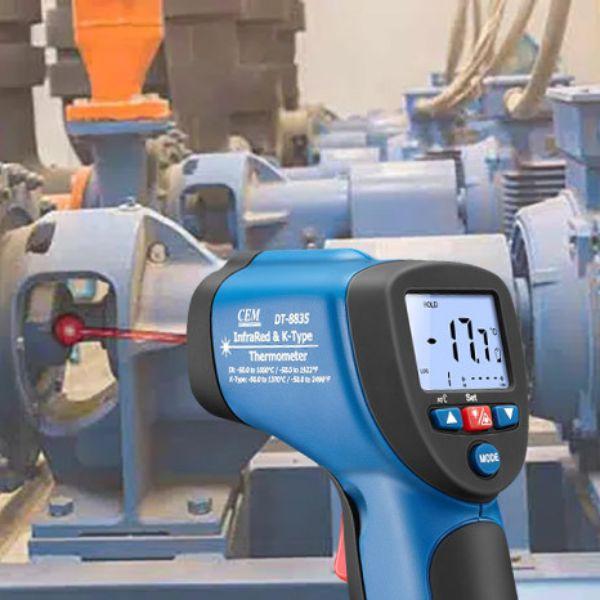 CEM DT-8835 เครื่องวัดอุณหภูมิอินฟราเรด Infrared Thermometer │-50ºC ถึง 1050ºC