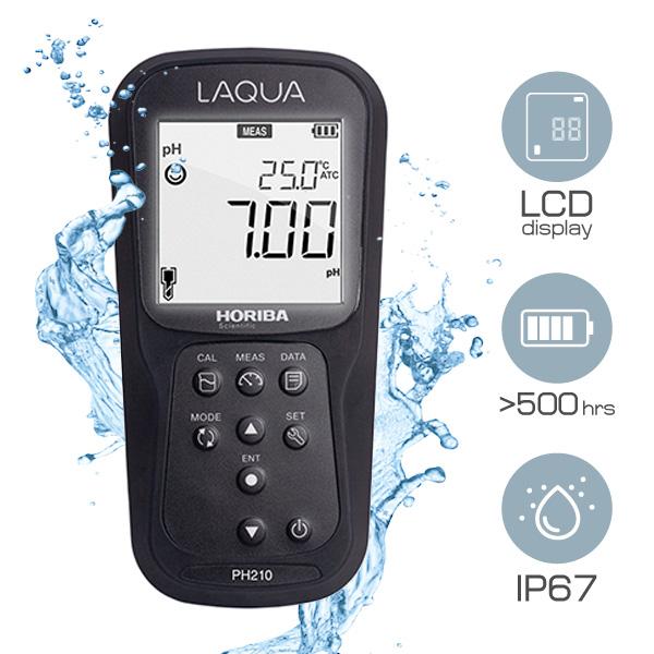 Horiba-PD210-K เครื่องวัดค่าพีเอชและคุณภาพน้ำ