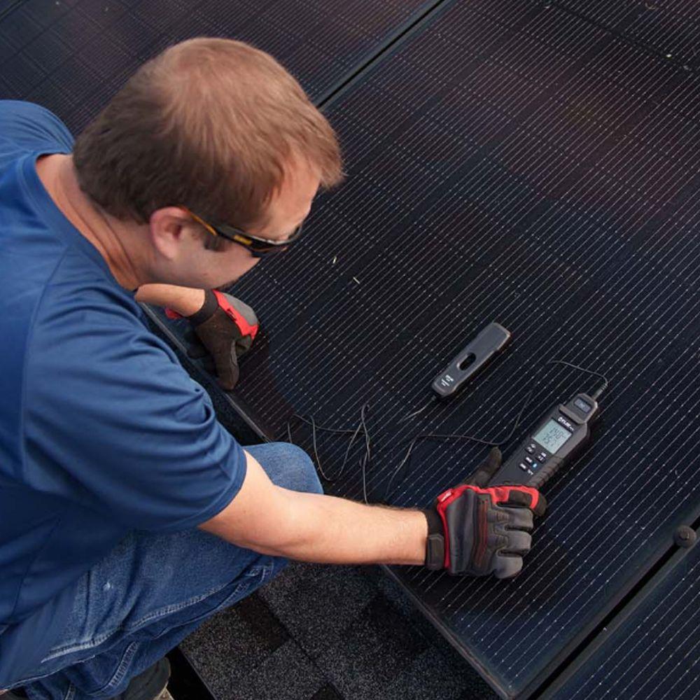 การใช้งาน Solar Irradiance and Temperature Meter with Tilt Sensor รุ่น PV78