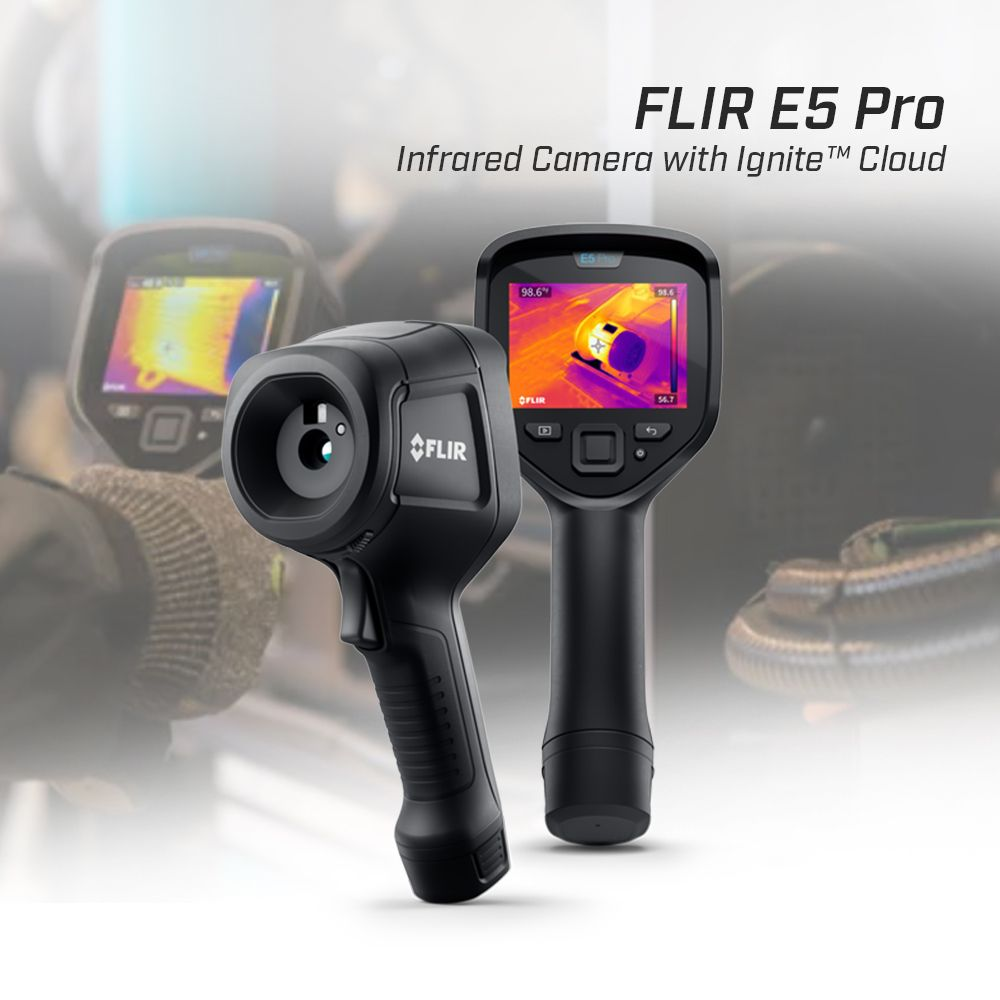 FLIR E5 PRO กล้องถ่ายภาพความร้อน FLIR Ex Pro-Series Infrared Cameras (160x120 Pixels)