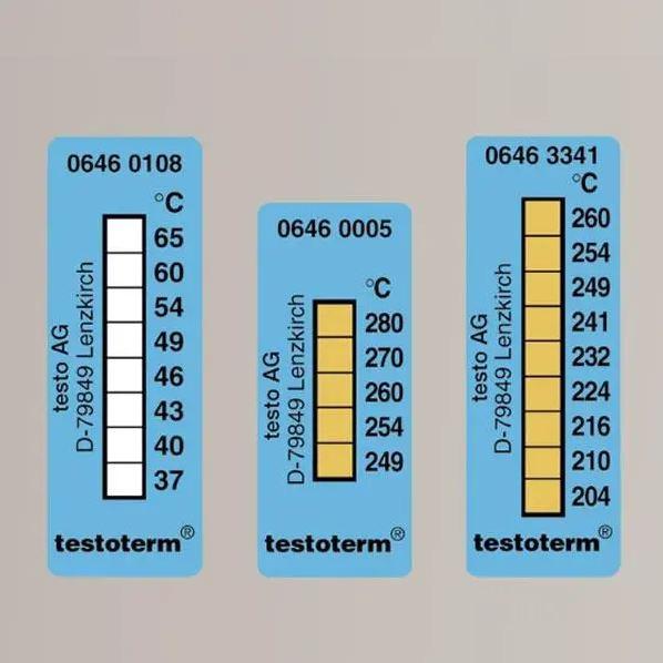 Testoterm แถบวัดอุณหภูมิ  0646 2532 (10pc/pack)