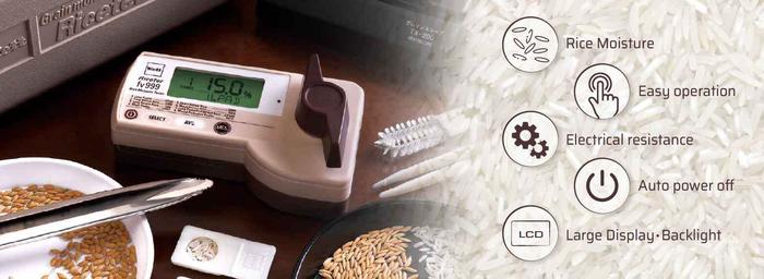 Kett FV-999 เครื่องวัดความชื้นข้าว │ Rice Moisture Tester