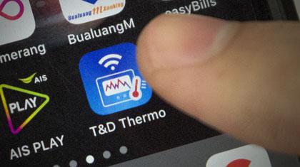 T&D TR-72A-S เครื่องบันทึกอุณหภูมิและความชื้นแบบไร้สาย (Cloud Network) | Wifi & Bluetooth