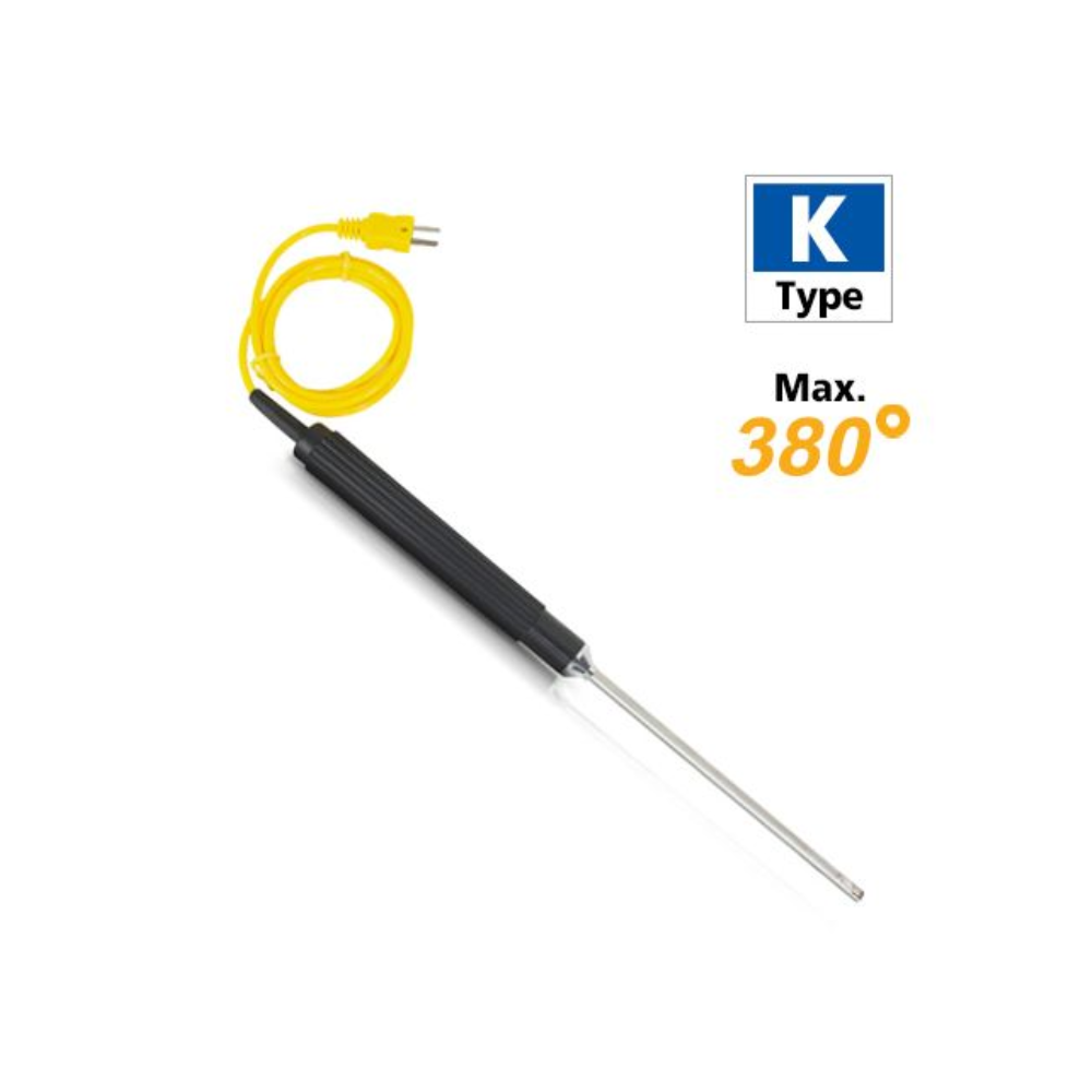 Rixen SK-04 โพรบวัดอุณหภูมิพื้นผิว Max.380℃ (Type K)