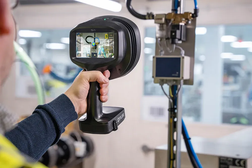 Industrial Acoustic Imaging Camera for Compressed Air Leak Detection รุ่น SI1-LD