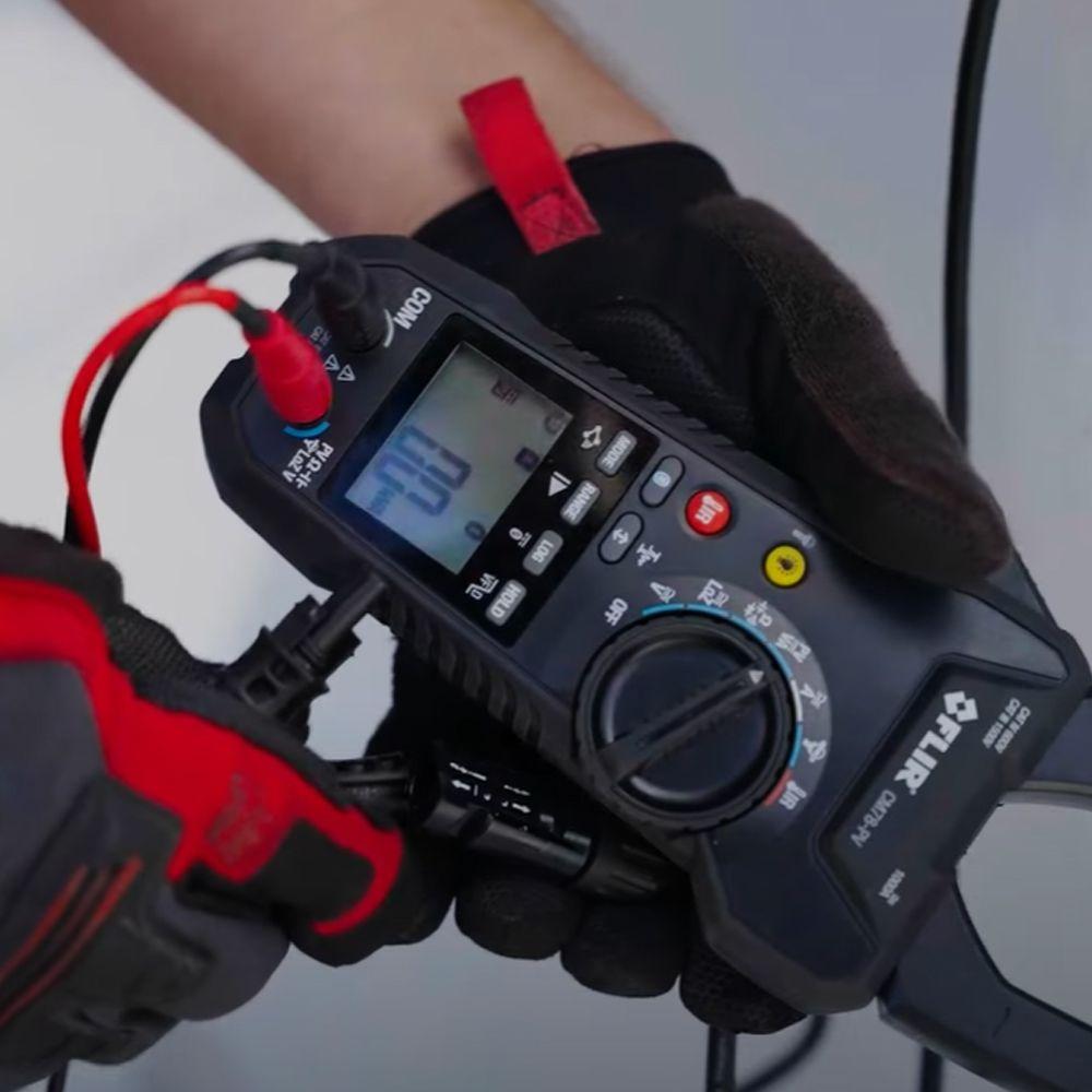 แคลมป์มิเตอร์สำหรับระบบโซลาร์เซลล์ CAT III 1500 V Solar Clamp Meter รุ่น CM78-PV