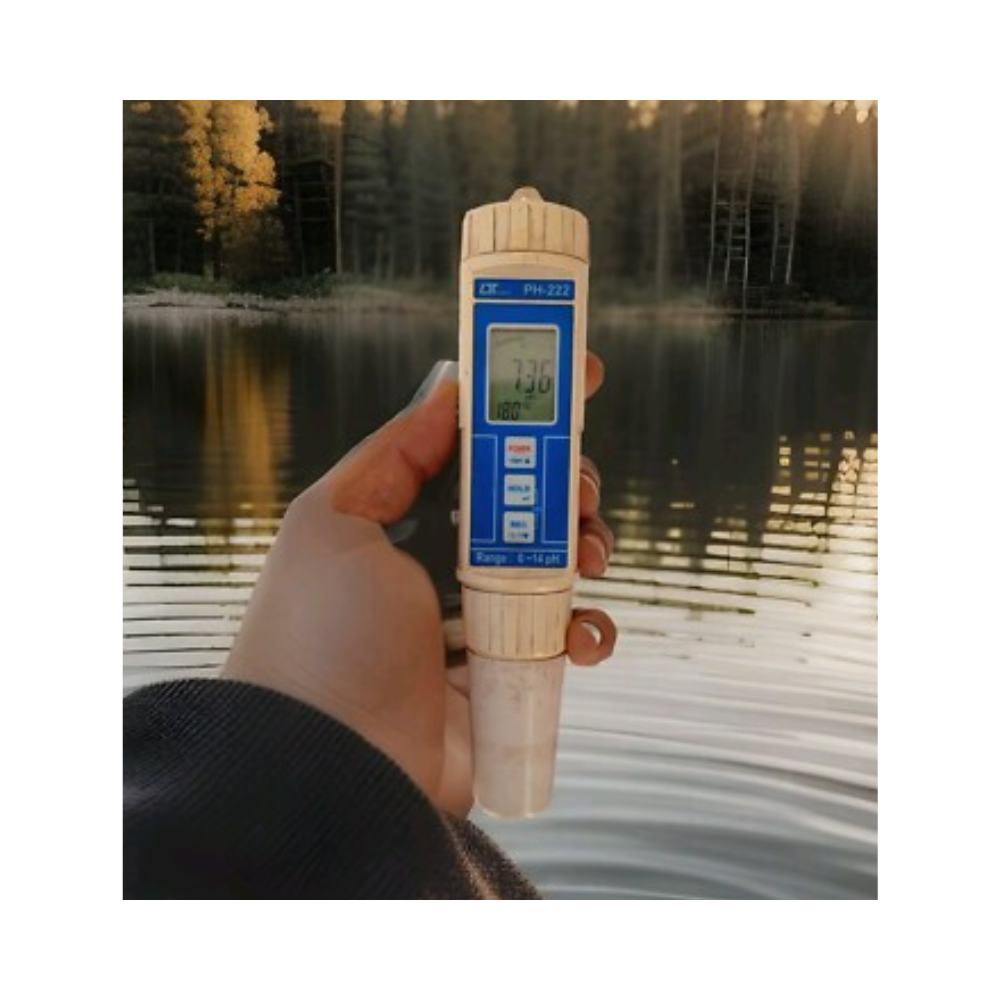 Lutron PH-222 เครื่องวัดพีเอชแบบปากกา (With Bar Graph Indicator) | IP67