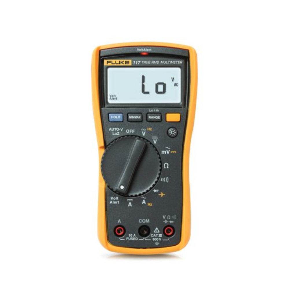 Fluke-117 Electrician's Multimeter with Non-Contact Voltage เครื่องวัดมัลติมิเตอร์แบบไม่สัมผัส