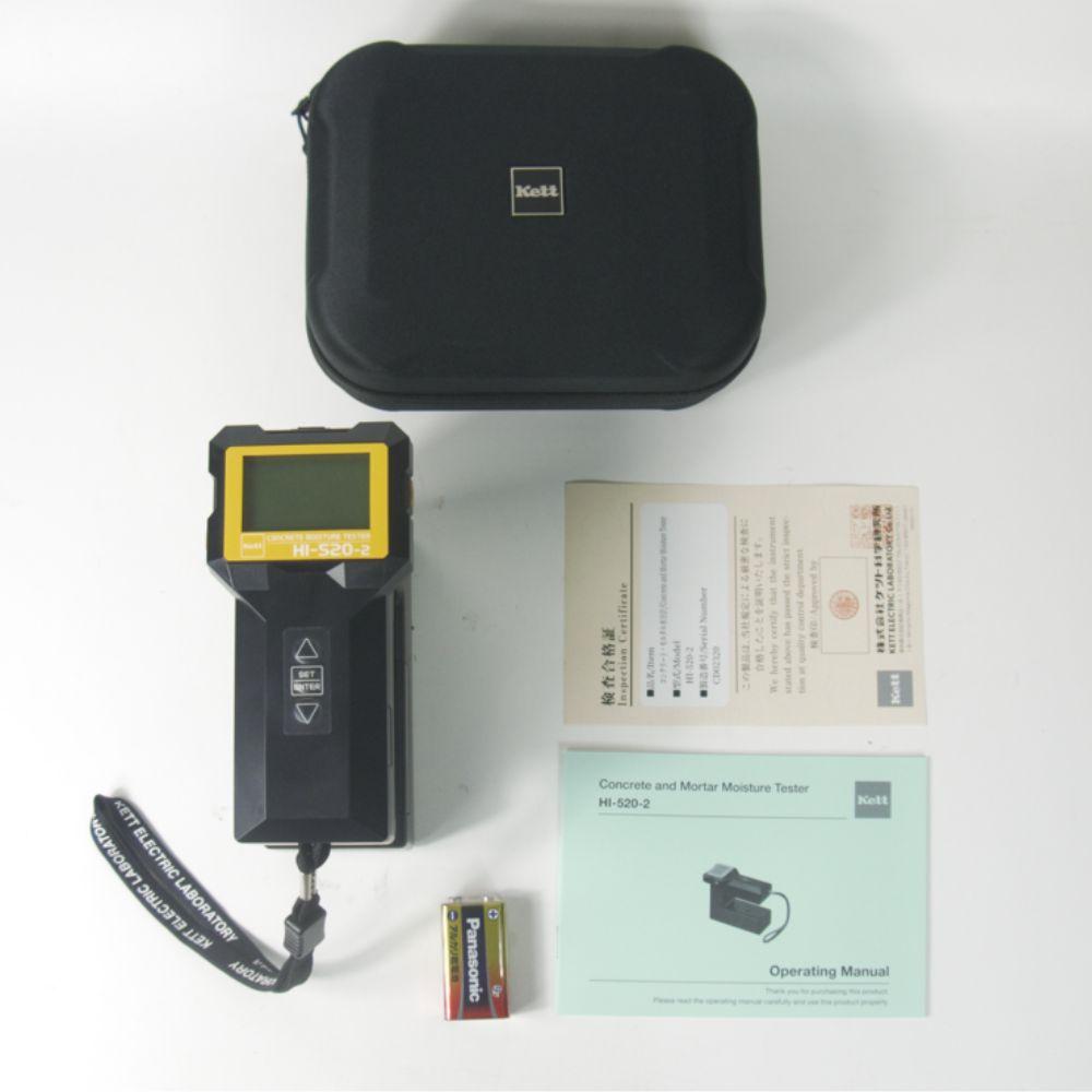 Kett HI-520-2 เครื่องวัดความชื้นคอนกรีตและปูน