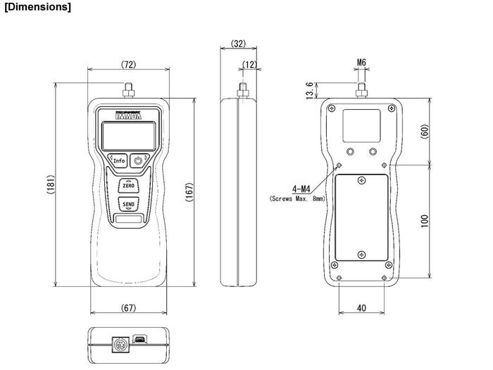 DST-500N เครื่องวัดแรงดึงและแรงผลัก