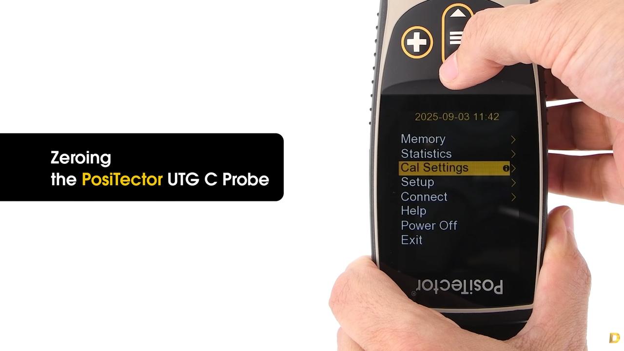 Utg Scan ขั้นตอนการวัดความหนาด้วย PosiTector UTG ในโหมด B-Scan