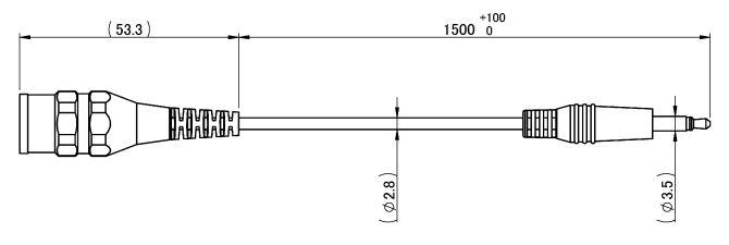 OUTPUT CORD L9095 สำหรับเครื่อง Hioki