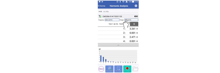 การวัดค่า Harmonic ด้วย AC CLAMP POWER METER 