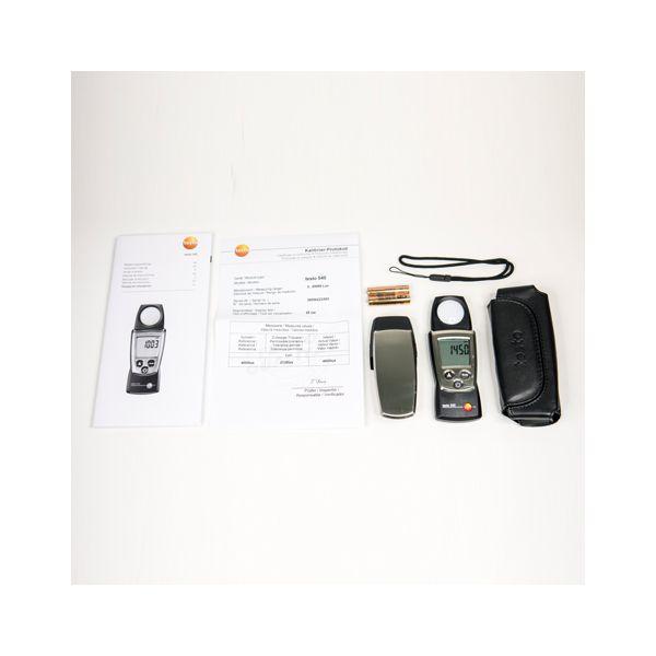 Testo 540 เครื่องวัดแสง LUX | Max.99999 Lux