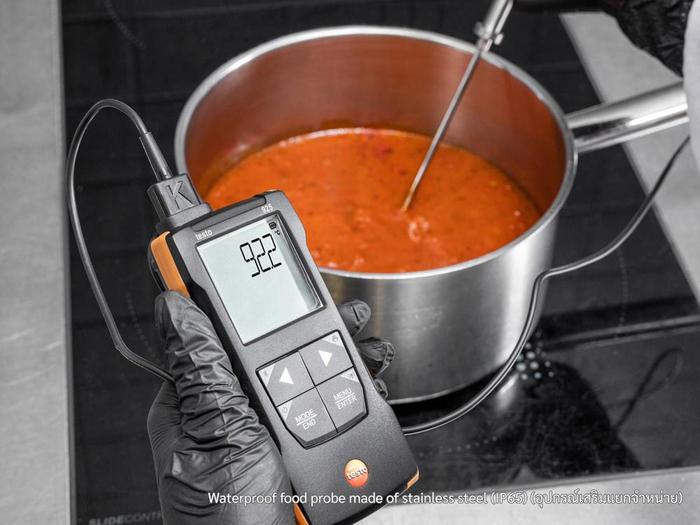 Testo 925 เครื่องวัดอุณหภูมิดิจิตอล 1ช่อง (App Connection) | Max.1000°C