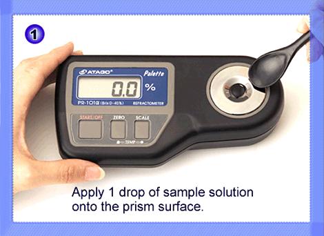 Atago PR-50HO เครื่องวัด Water Solution of Hydrogen Peroxide Refractometer (IP64)