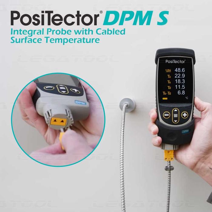 Defelsko PRBDPMS โพรบวัดค่าอุณหภูมิจุดน้ำค้าง (Dew Point) Integral Probe With Cabled Surface Temperature Sensor