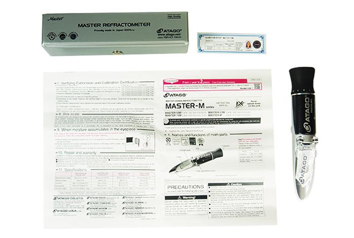 Atago MASTER-10M เครื่องวัดความหวาน (Brix Refractometer)