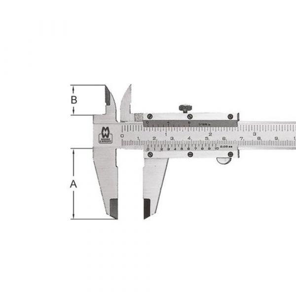 Moore & Wright MW100-15B เวอร์เนียร์คาลิเปอร์ | 150mm