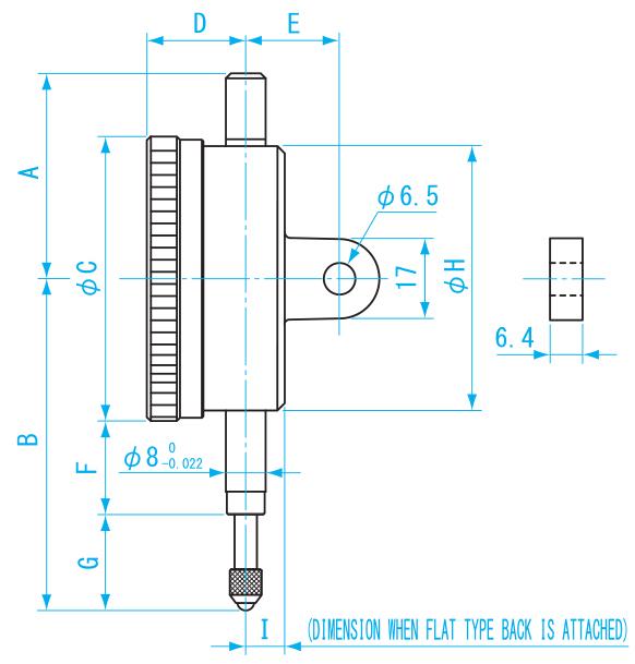 SK Niigataseiki DI-0160SC Dial Gauges With Shock-Proof (0 - 1mm)