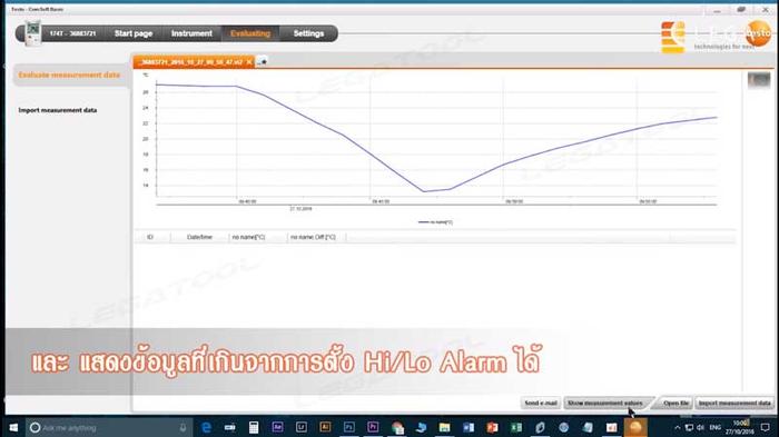 Testo-174T-Set เครื่องบันทึกอุณหภูมิ (ชุด Set)