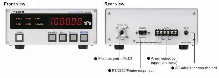 SkSATO SK-500B บารอมิเตอร์แบบดิจิตอล (Digital Barometer)