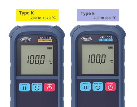 Anritsu HR-1100E เครื่องวัดอุณหภูมิดิจิตอลขนาดพกพา 1Ch. | Type E