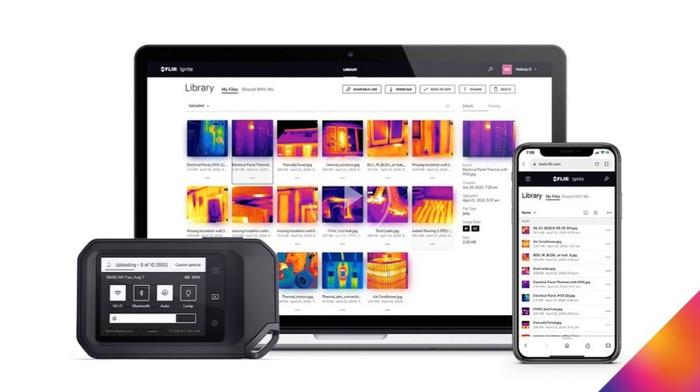 FLIR-C3-X-WIFI กล้องถ่ายภาพความร้อนแบบพกพา (128 X 96 Pixels) | พร้อม Cloud & Wi-Fi