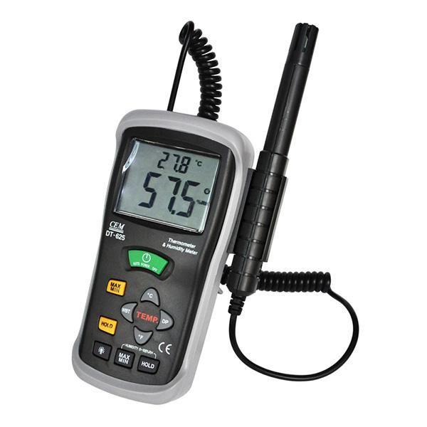 CEM DT-625 เครื่องวัดอุณหภูมิและความชื้น Humidity & Temperature Meters