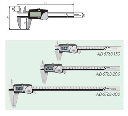 AND AD-5763-300 ดิจิตอลคาลิเปอร์