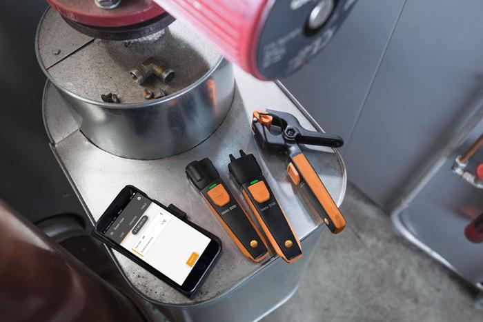 Testo 417 Kit 1 เครื่องวัดความเร็วลม พร้อม กรวยวัดความเร็วลม | With App Connection