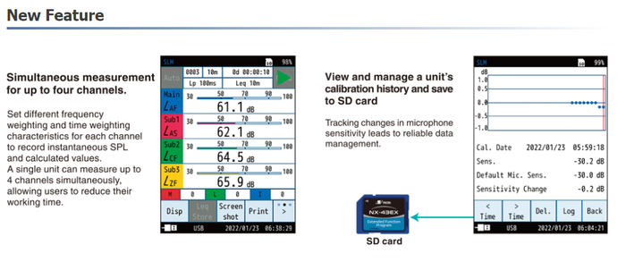 RION NL-43 เครื่องวิเคราะห์เสียง (Sounds Level Meter) มาตรฐาน Class II