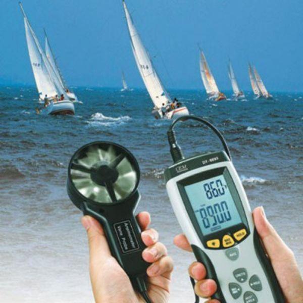 CEM DT-8894 เครื่องทดสอบอุณหภูมิความเร็วลมดิจิตอล Digital temperature Wind speed tester 