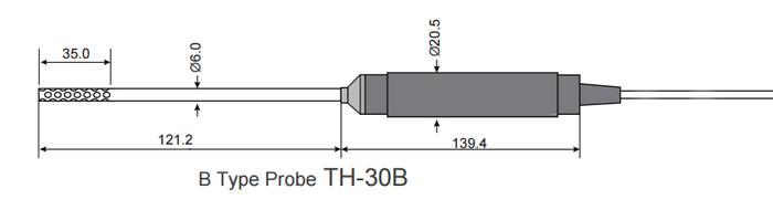 Rixen TH-3800-B-KIT เครื่องวัดอุณหภูมิและความชื้น