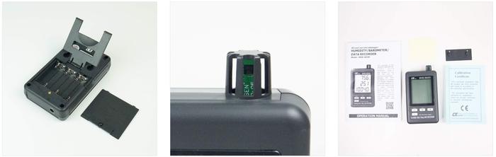 Lutron MHB-382SD เครื่องบันทึกความดันบรรยากาศ | SD Card Data Logger