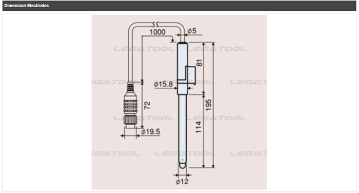 TOA-DKK GST-5741C โพรบวัดค่าพีเอช | BULB-Style