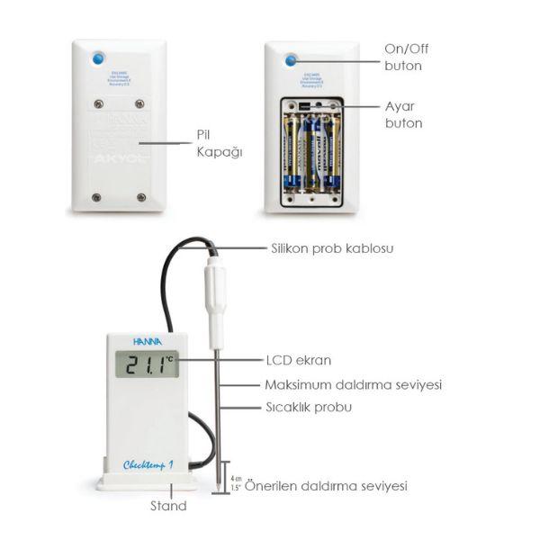 HANNA HI98509 เครื่องวัดอุณหภูมิอาหาร Digital Thermometer │ HACCP