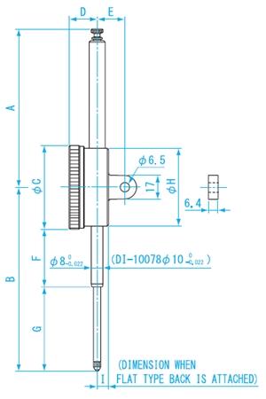 SK Niigataseiki DI-3058 Long Stroke Dial Gauges (0 - 30mm)