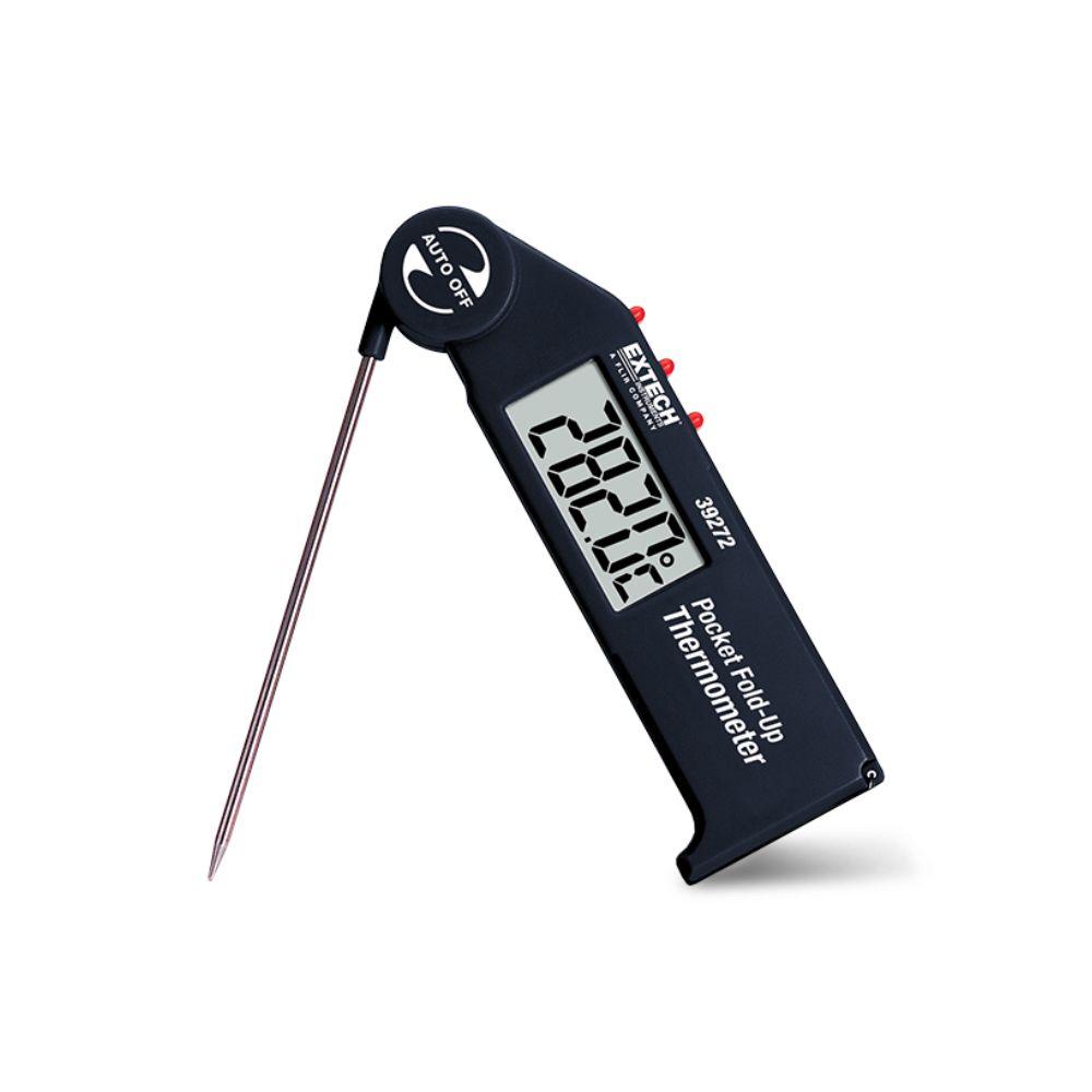 EXTECH EX-39272 เครื่องวัดอุณหภูมิแบบพกพา Pocket Fold up Thermometer with Adjustable Probe
