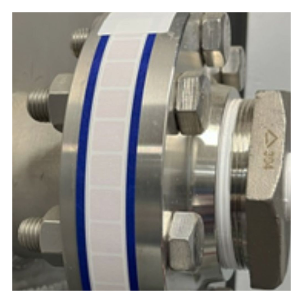 NiGK NiGK-RS-1 เทปตรวจสอบการรั่วซึมของน้ำมัน Oil Detection Tape | (10pcs/ case)