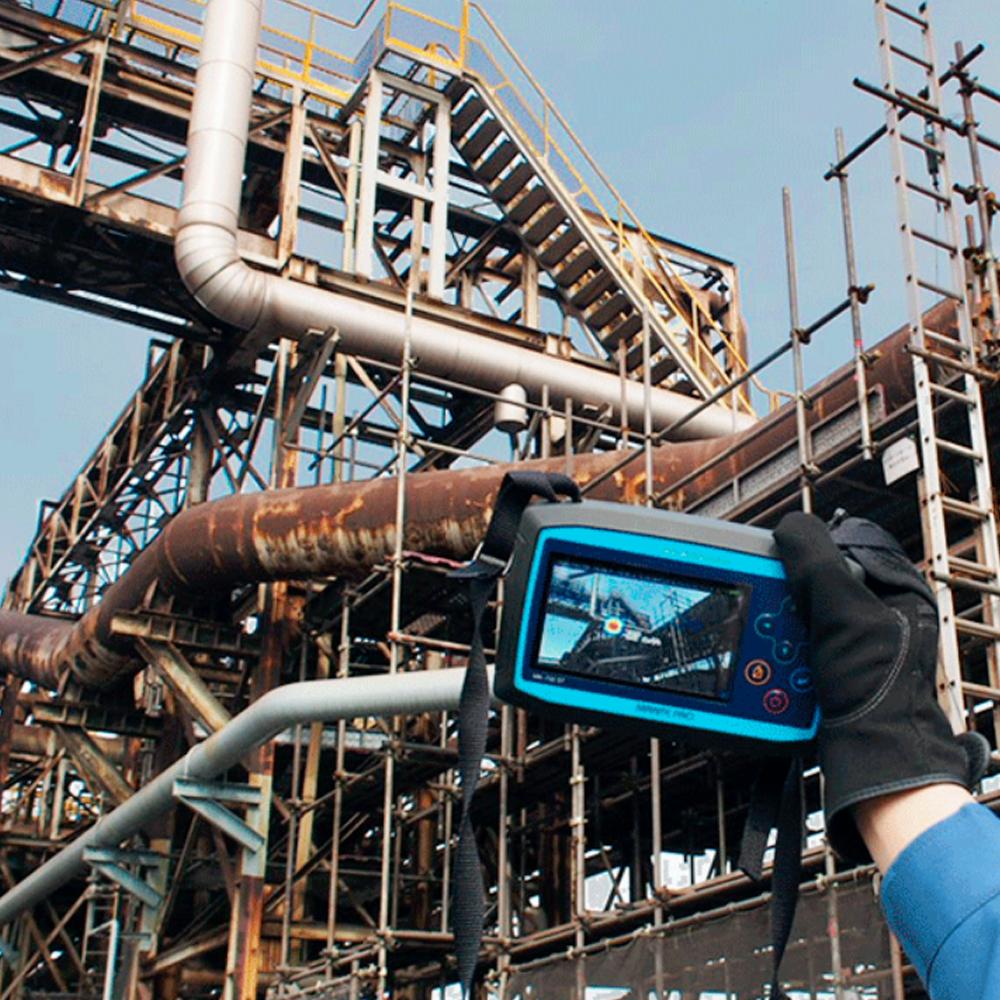 JFE MK-750ST-E เครื่องตรวจจับการรั่วของก๊าซด้วยคลื่นเสียงอัลตร้าโซนิค พร้อมฟังก์ชันแสดงปริมาณรั่วโดยประมาณ