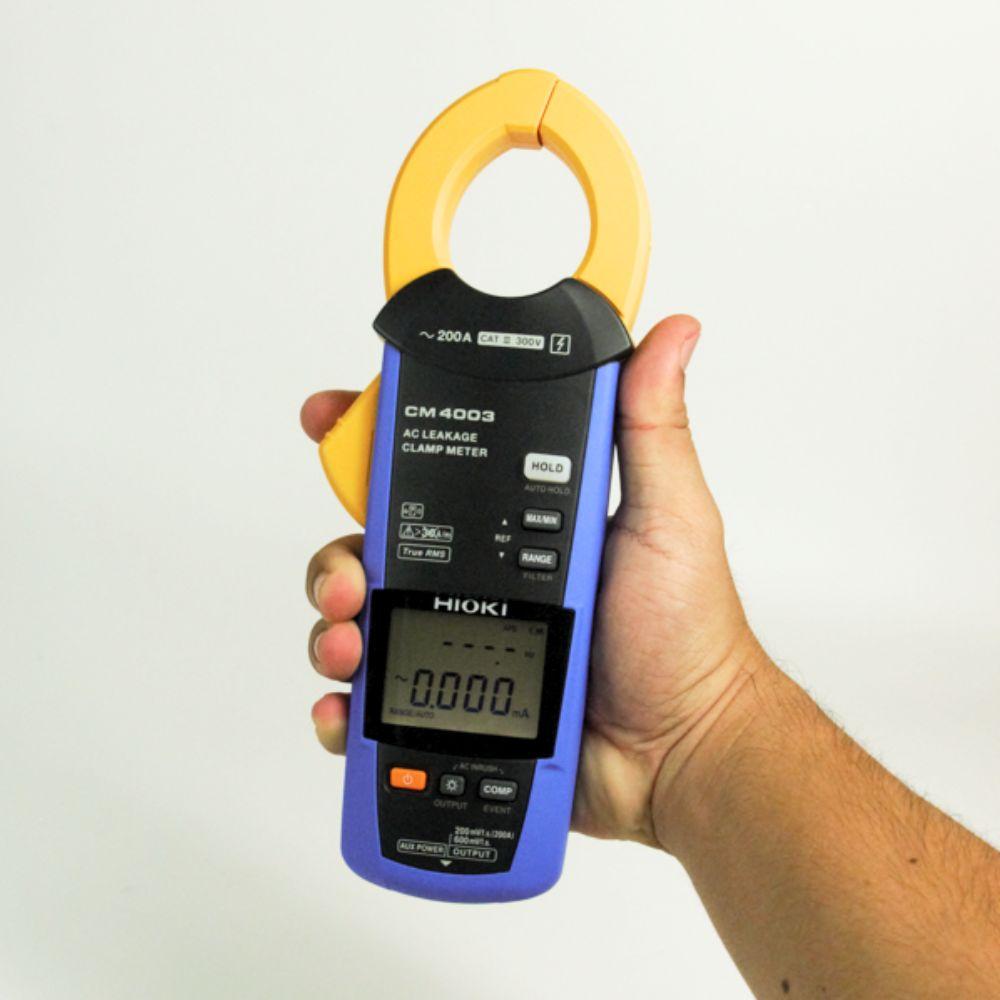 HIOKI CM4003 แคลมป์วัดไฟรั่ว AC Leakage Current 200A (True RMS)