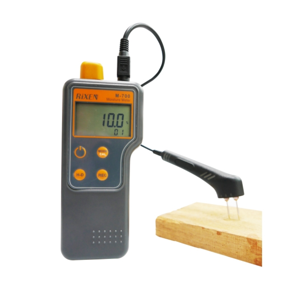 RIXEN No.7011 โพรบวัดความชื้นวัสดุแบบขั้วไฟฟ้าคู่ Twin Electrodes Type (For M700)